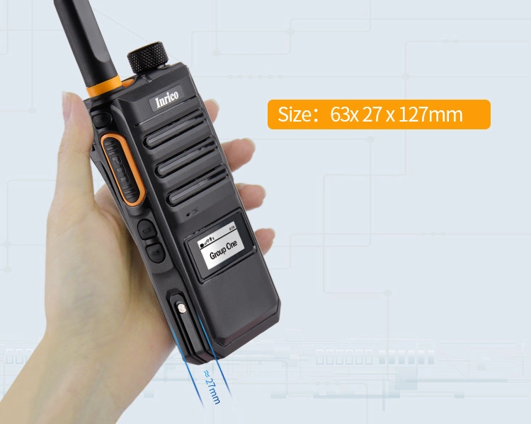 Inrico T620 Newly Launched 4G Network Radio Compatible Support Group Calls and Single Calls
