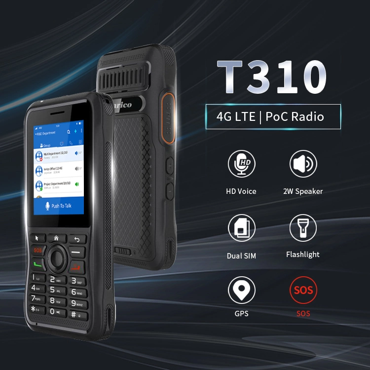 New Arrival Inrico T310 Poc Radio Handheld Walkie Talkie with GPS Bluetooth NFC