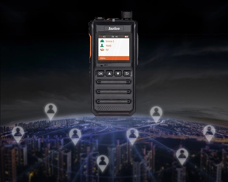 Inrico Display Radio Walkie Talkies Rechargeable Portable Two Way Radio 4G Network T640
