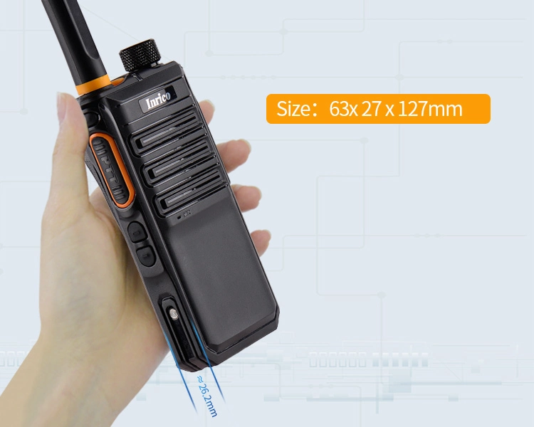 Inrico T520 Newly Launched 4G Network Radio Compatible Support Group Calls and Single Calls