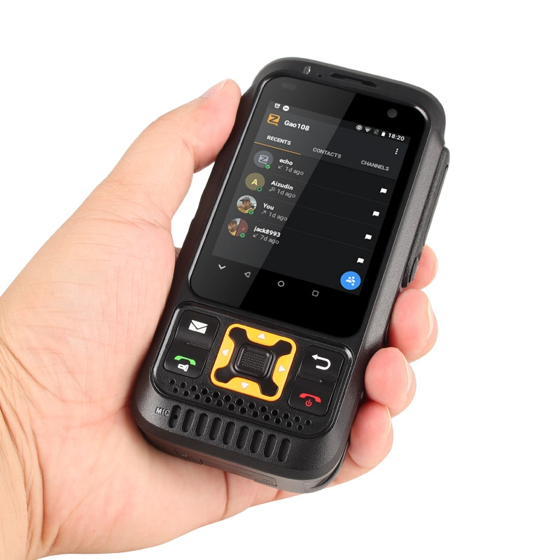 2.8 Inch Touch Screen NFC 4G Poc 2-Way Radio Zello Android Walkie-Talkie Intercom