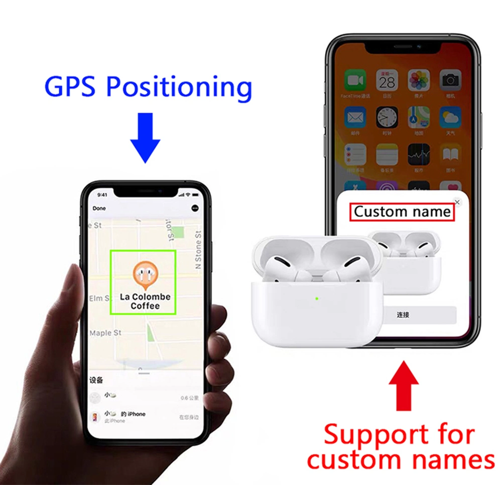 Airpod GPS Positioning Pop-up Window Connect Wireless Bluetooth Headphone