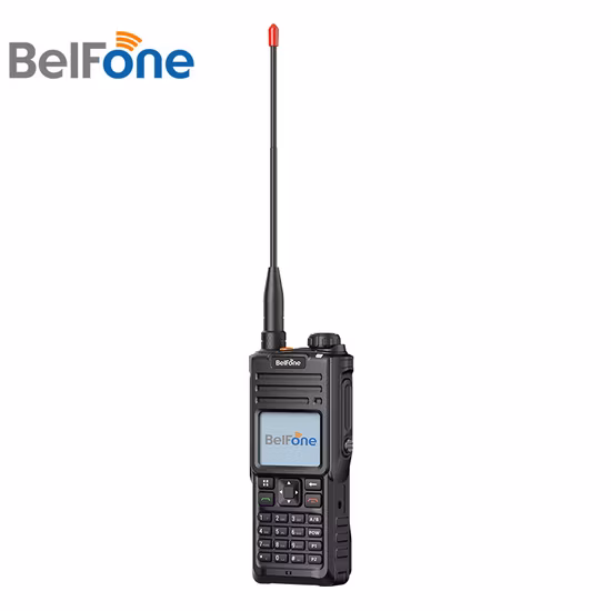 Belfone Bf-Td910UV IP68 Protection 2 Way Radio for Personal Safety and Critical Communication Dual Band Dmr Walkie Talkie