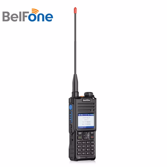 Belfone Bf-Td910UV IP68 Protection 2 Way Radio for Personal Safety and Critical Communication Dual Band Dmr Walkie Talkie