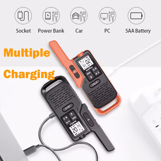 Handheld Amateur Radio Mini Walkie Talkie for Outdoor Frs PMR Channel